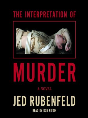 cover image of The Interpretation of Murder
